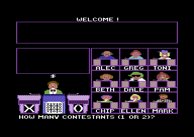 Hollywood Squares screenshot 4 for Commodore 64